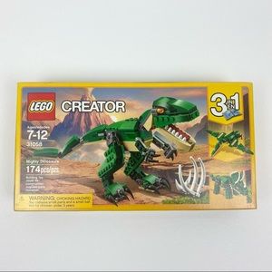 Lego Creator Mighty Dinosaurs 3-in-1 31058 174 piece Set NEW